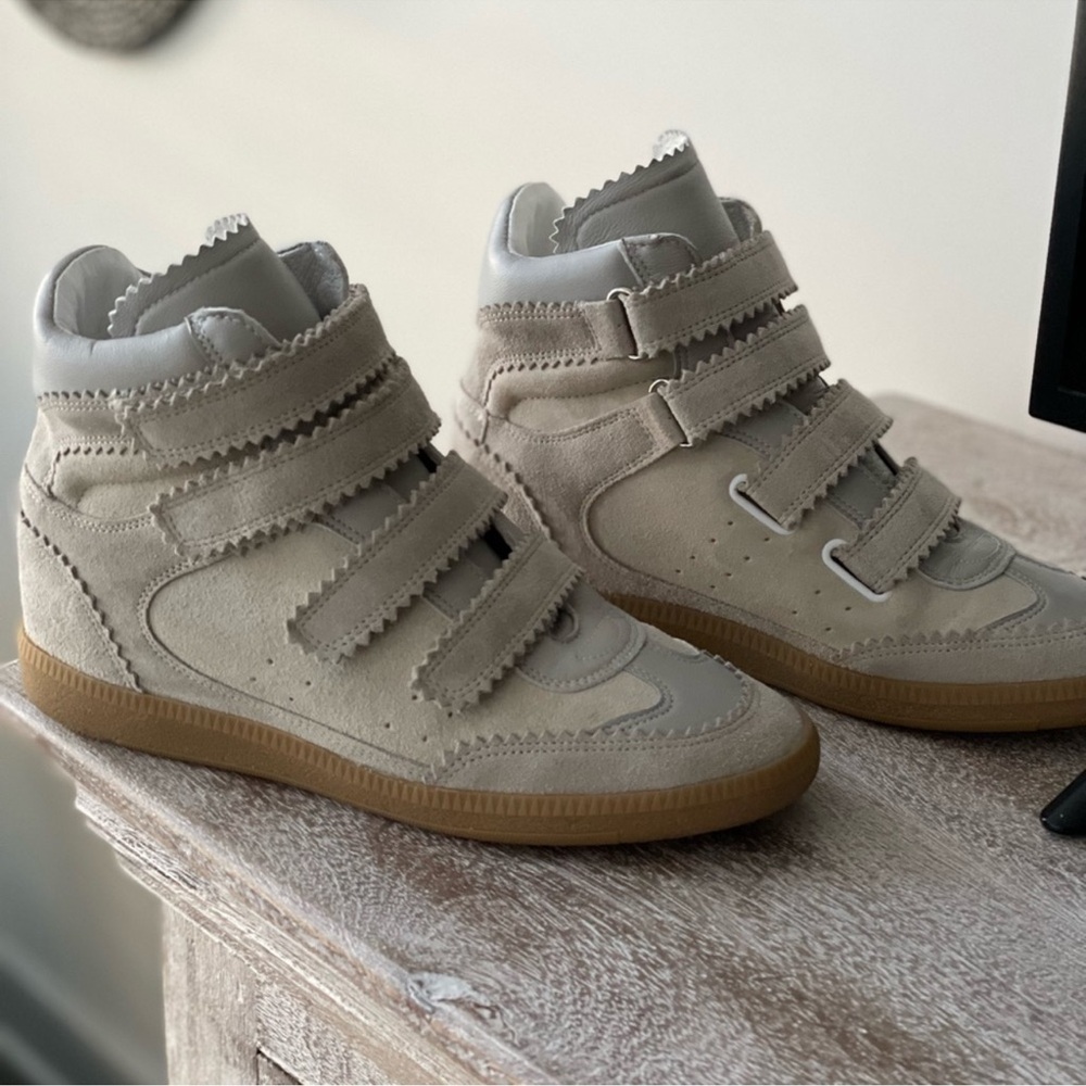 Isabel marant high top sneakers! Perfect condition, worn once to try on.